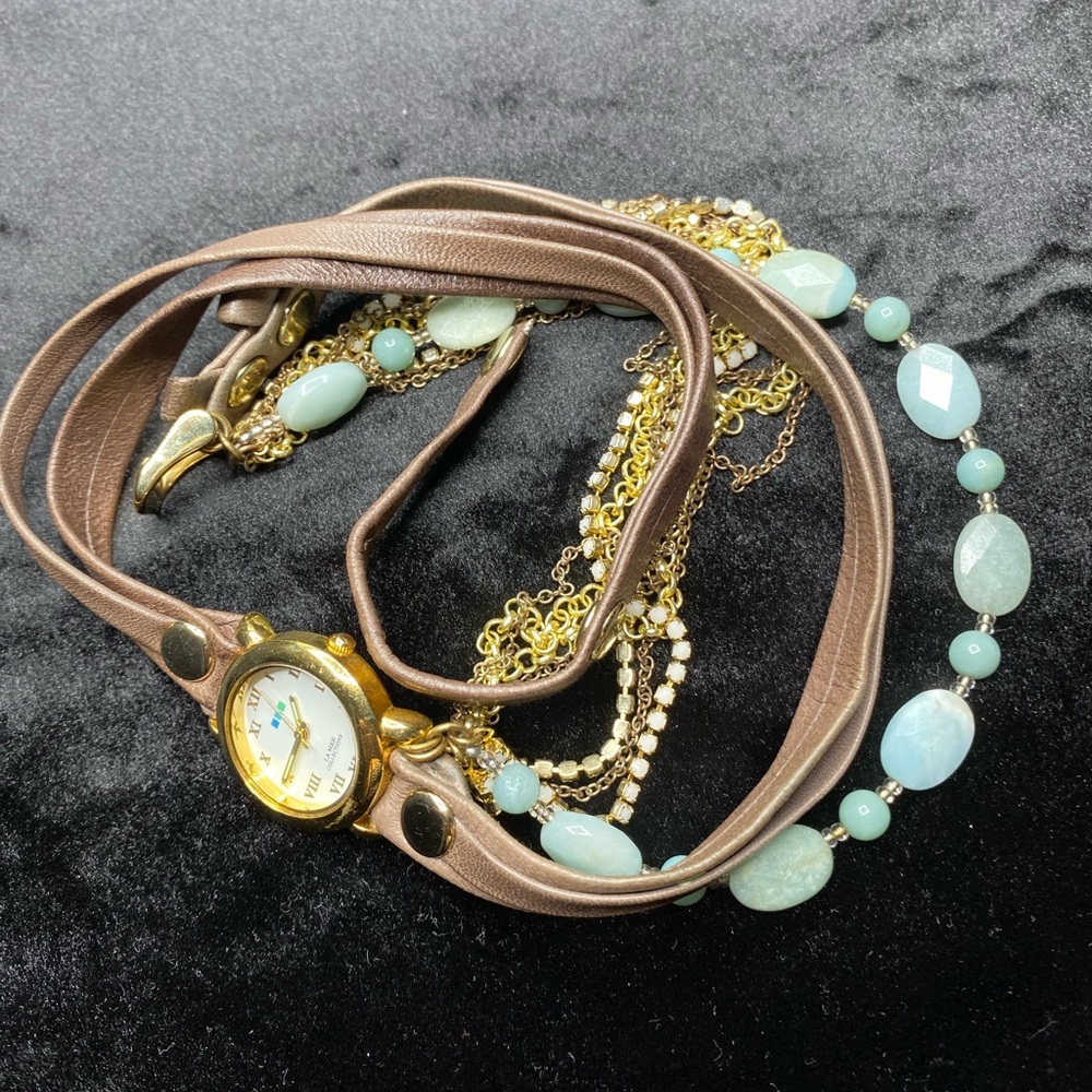 La Mer Vintage Rap Around Watch Excellent Conditi… - image 4